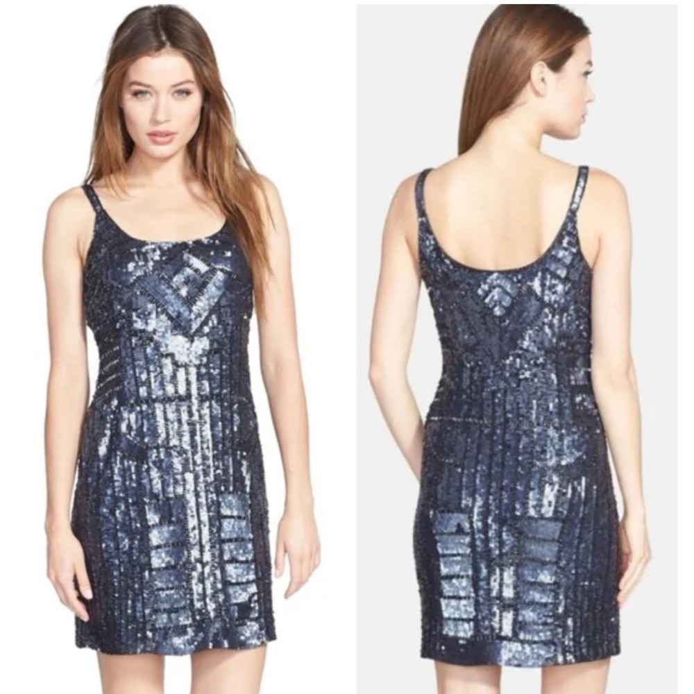 VVGUC Adrianna Papell dress sz4